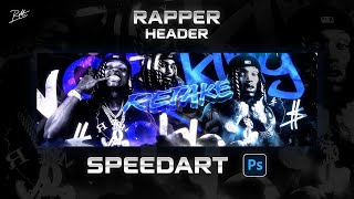 King Von Header | Speedart/Tutorial! screenshot 5