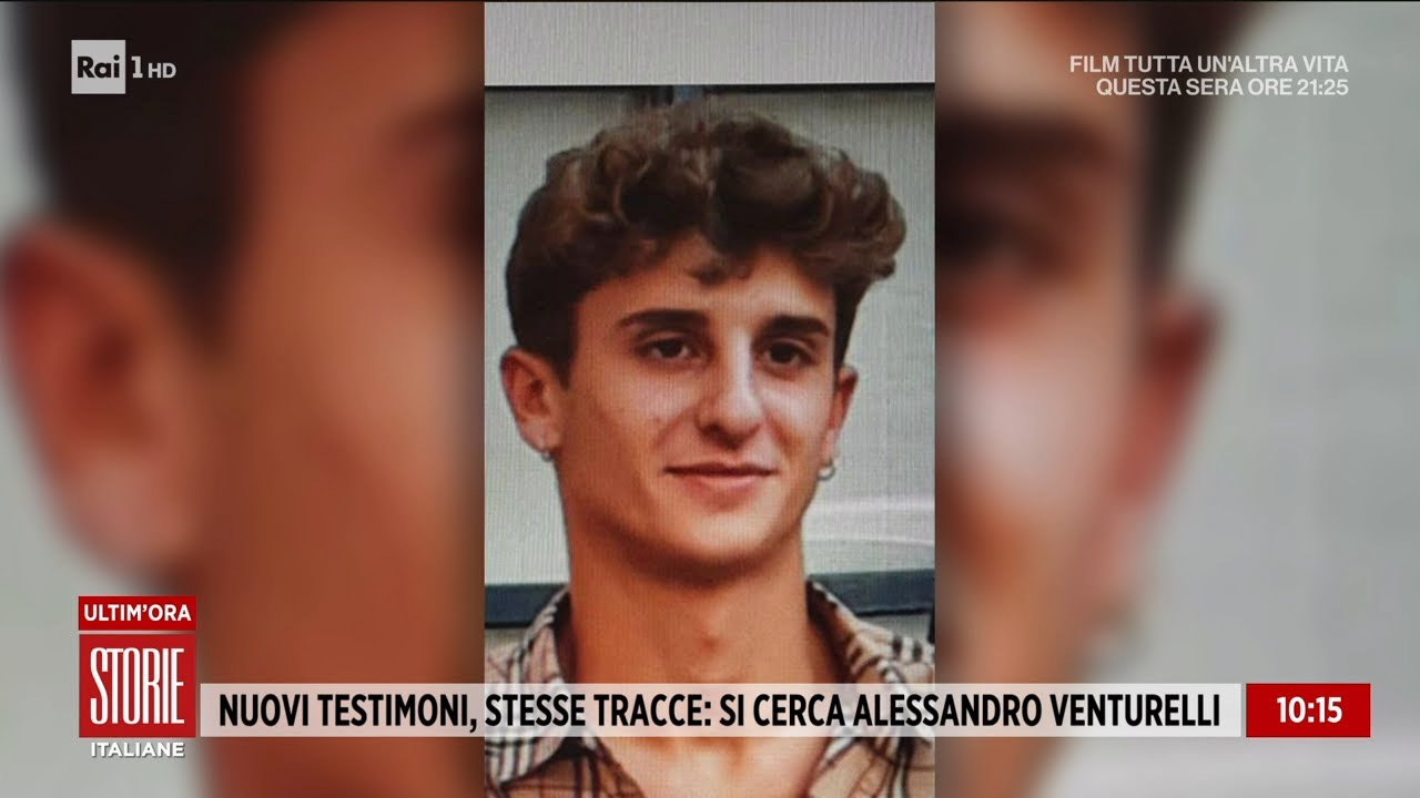 Le tracce e le fughe, è Alessandro Venturelli? - Storie Italiane - 13/10/2021