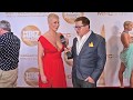 Ryan Keely is interviewed on the red carpet at the 2019 Xbiz Awards