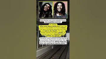 Bob Marley Who Cares About Perfection 
