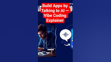 Build Apps by Talking to AI — Vibe Coding Explainer #shorts #vibecoding #aifordev