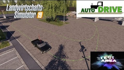 LS19 Autodrive Tutorial   Untermenü, Kurse einfahren und Haltepunkte setzen