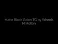 2013 Matte Black Scion TC