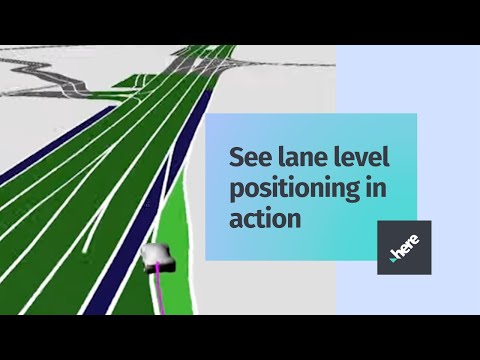 A new era of lane level positioning: HERE HD GNSS Positioning demo