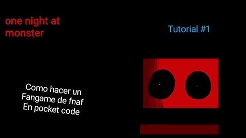 como hacer un fan game de fnaf en pocket code  tutorial #1 | dalimbo 151