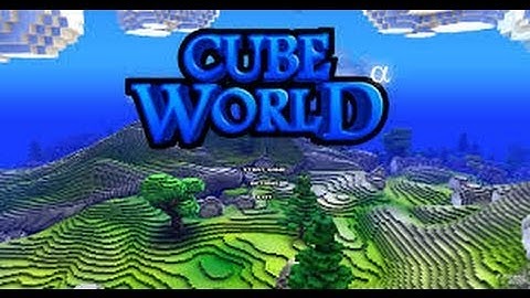 Cube World Character Customization