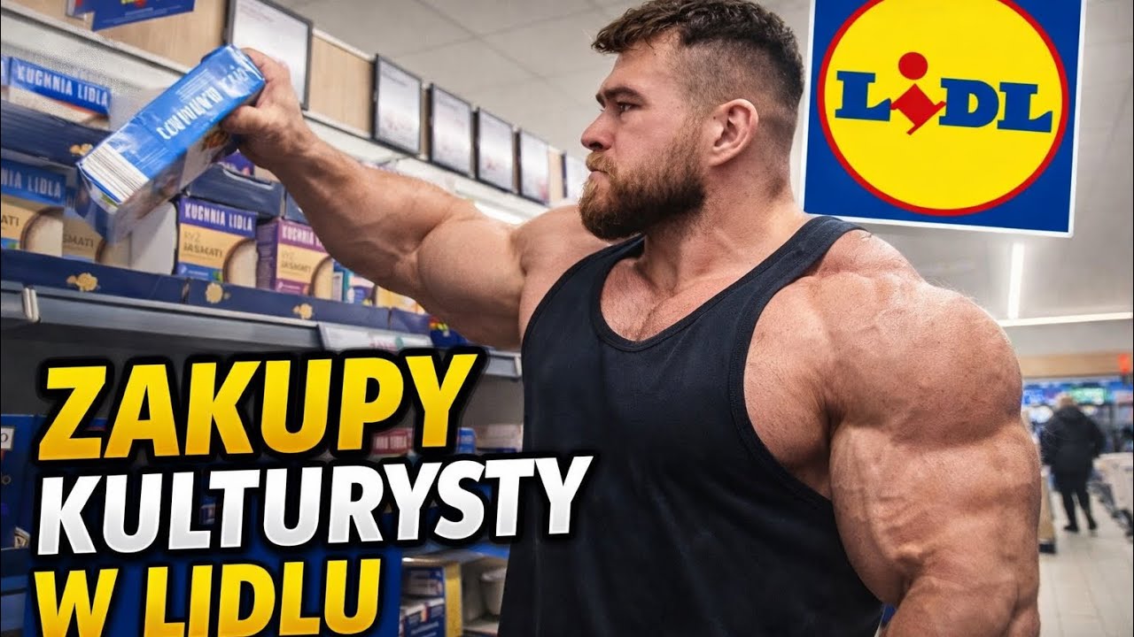 Lidl - ZAKUPY 130KG KULTURYSTY