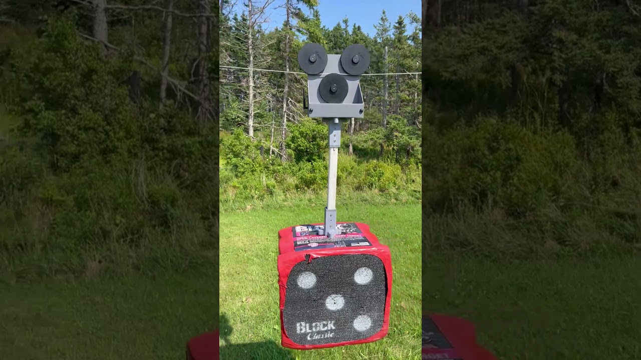 X1 Plus Testing with 12lb Foam Archery Target