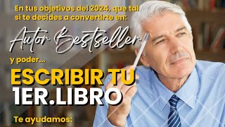 Conviértete en un autor bestseller en este 2024