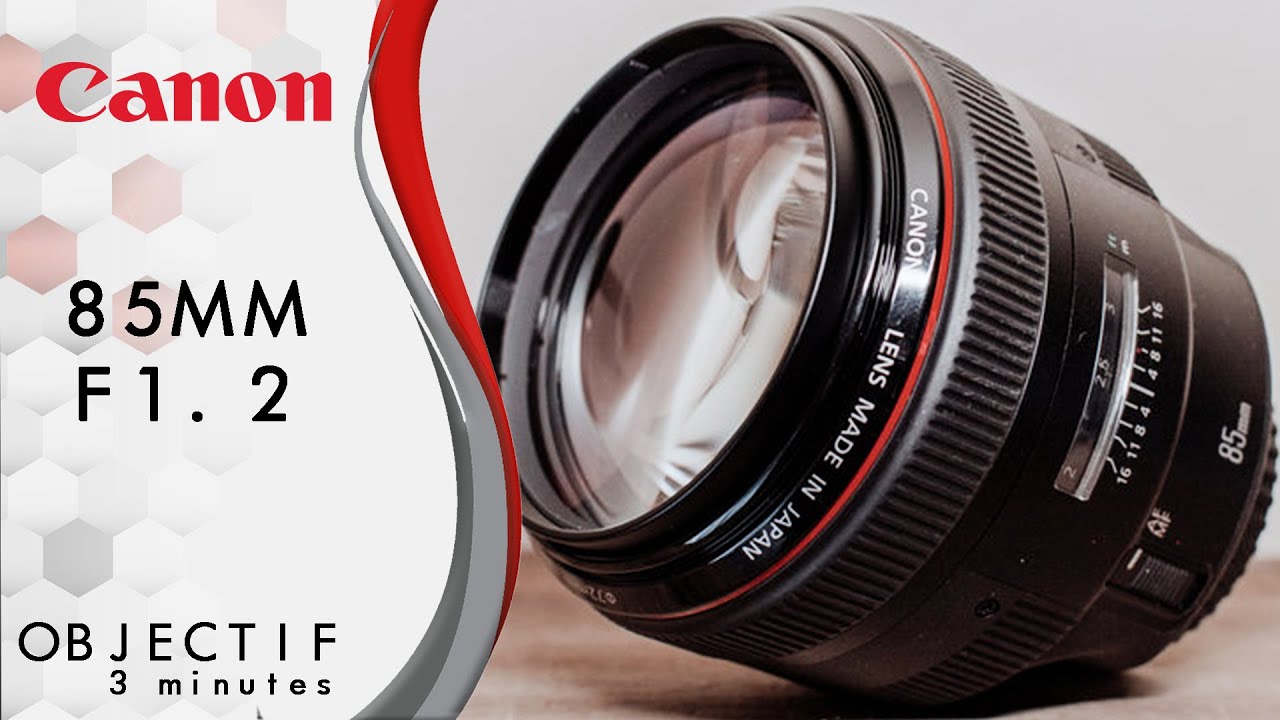 Objectif Canon EF 85mm F/1.4L IS USM - Lentille Portrait Professionnelle Avec Stabilisateur D'image