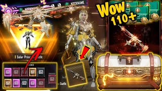 New! LV.4 QUEEN SET & M4 😱 Wow || Solar Kingdom Crate Opening - 110+ CRATE || PUBG: NEW STATE 🔥