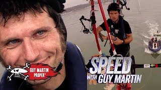 Guy's world record pedal-powered airship channel crossing attempt | Guy Martin Proper