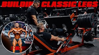 BUILDING CLASSIC PHYSIQUE LEGS WITH CARLOS DOMMAR | ROAD TO OLYMPIA 2023