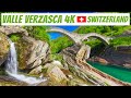 Relaxation - Valle Verzasca 4K - Lavertezzo - Ticino - Locarno - Ponte dei Salti - Switzerland