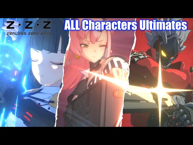 Zenless Zone Zero All Characters 
