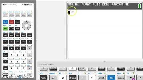 Evaluating Functions using the TI SmartView for the TI84 Plus Family Software.