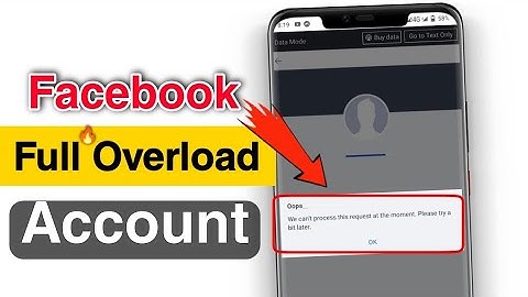How To Make Full Overload Facebook Account Method | FB Account Full Overload