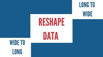 How to Reshape Data from Long to Wide form in Stata | Reshape Part 1