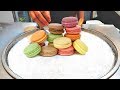 CUTE ICE CREAM ROLLS | MACARONS Ice Cream VS Hershey&#39;s Chocolate Ice Cream Vs Dunkin Donut