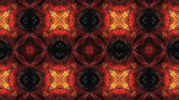 VJ Loop #113 Kaleidoscope Video Background Screensaver 30 Min