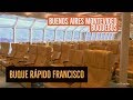 Barco Francisco de Buquebus a Montevideo