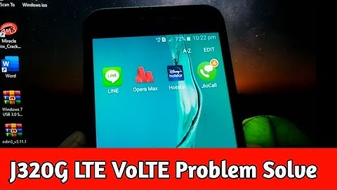 Samsung Galaxy J2 / J3 / J4 / J5 / J7 LTE VoLTE Problem Solution