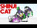 The battle cats  shinji cat  evangelion collaboration unit  review