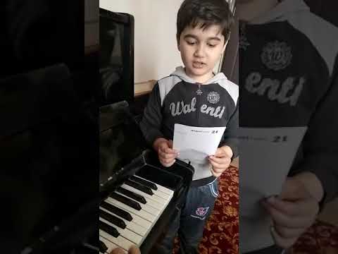 Göyərçinim uşaq mahnısı.Musiqi: Ağabacı Rzayeva; Sözləri: Mirmehdi Seyidzadə