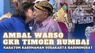 Download Lagu Ambal Warso GKR Timoer Rumbai Kusumadewayani, kaping 52 - Putri Dalem SSISKS Pakoe Boewono XIII MP3