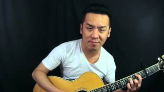 LR Baggs Anthem on Taylor 914ce 2003 model with the ES removed - Guitar Review in Singapore