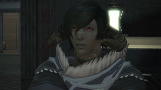 Y’shtola gives a message to Varshahn that shocks him