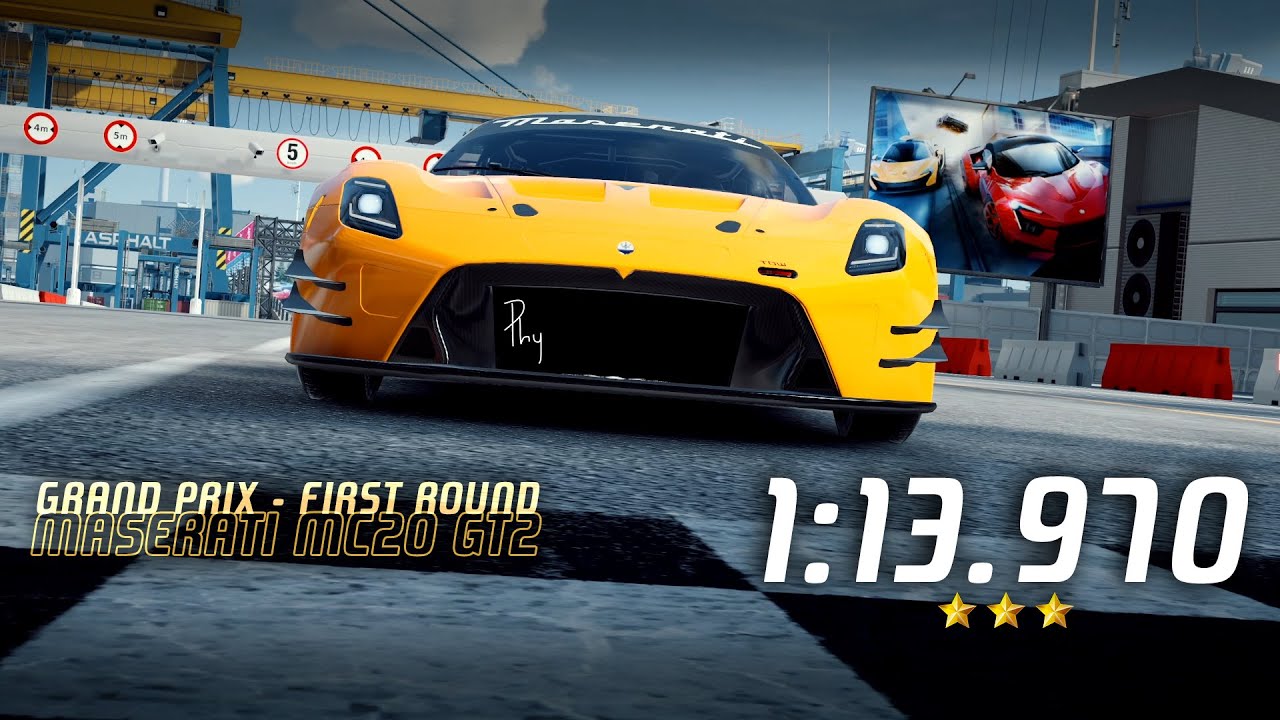 Asphalt 9 Legends [PC] - Grand Prix - Finals R1 - Maserati MC20 GT2 ...