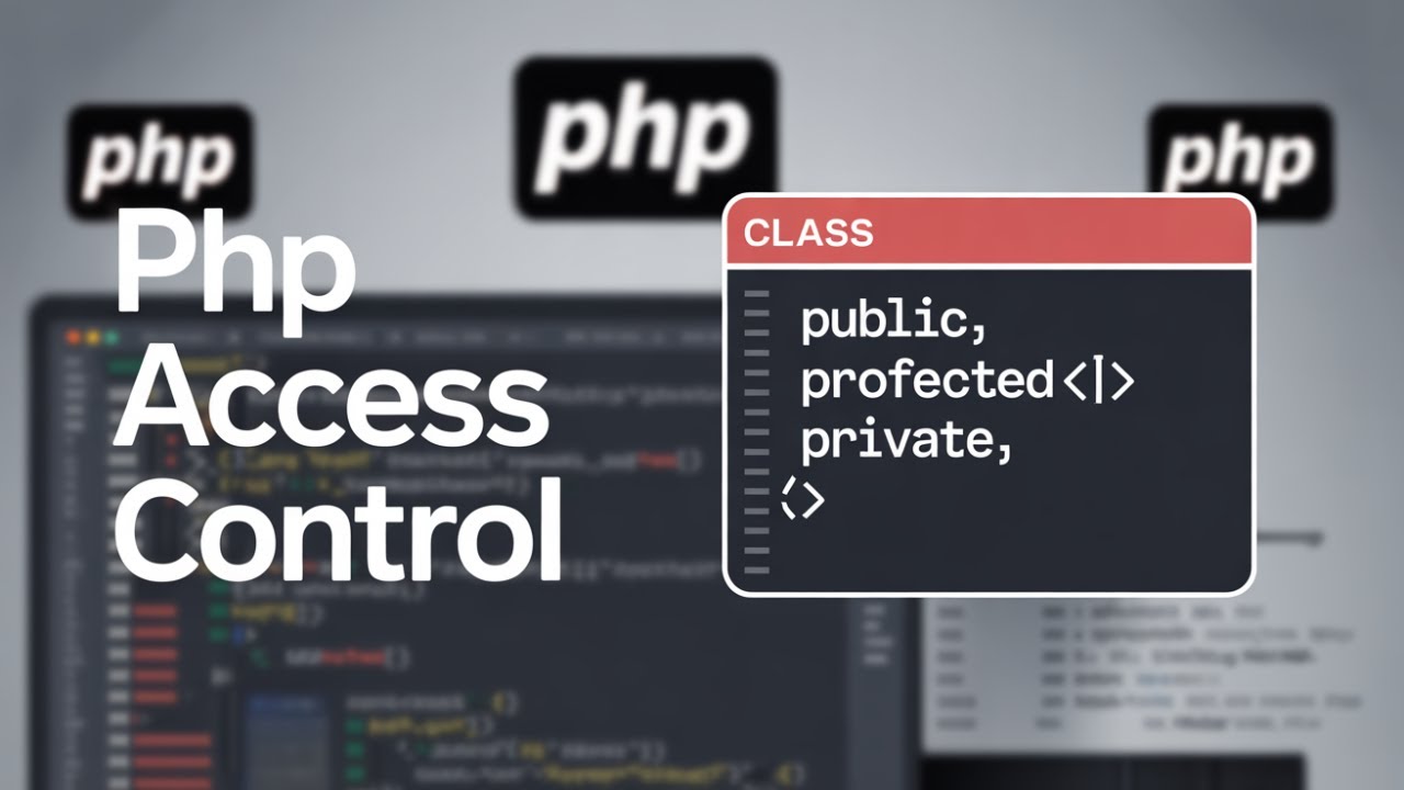 PHP OOP Access Modifiers Explained in Hindi | Public, Private ...