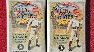 2026 Topps Allen & Ginter 48-Card Blaster Box Opening 