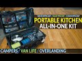 PORTABLE KITCHEN: All-In-One WATERPROOF Chuck Box Kit! Pelican 1510 [Astro Camper Van - Vanlife]