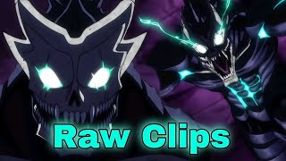 Kafka Raw Clips For Editing - Kaiju No 8 Episode 11