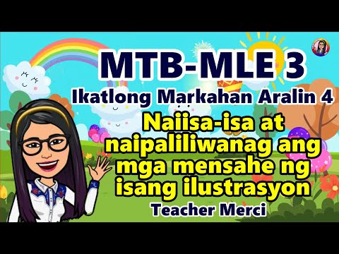 MTB MLE 3 Quarter 3 Aralin 4 | Ang ilustrasyon