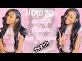 SIDE part Quick Weave || BF Voice over