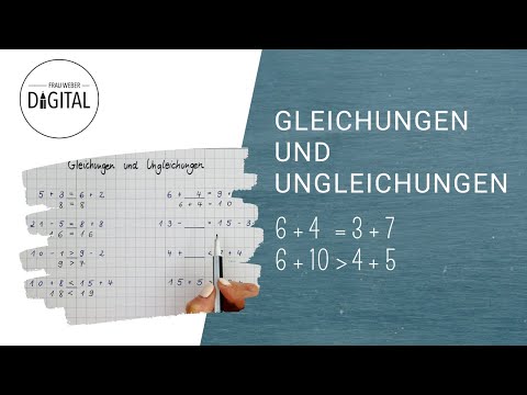 Gleichungen Und Ungleichungen - Die Grundlagen I Ab Klasse 1