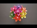 Как сделать БУКЕТ цветов из бумаги I Цветы ОРИГАМИ I Origami Flower