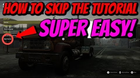 SnowRunner - How To Skip The Tutorial (Easy)