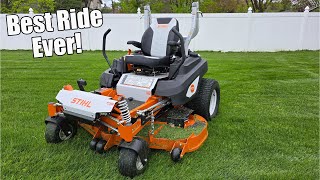 Complete Walkthrough Of The Stihl RK 760 K Zero Turn Mower With Full Suspension