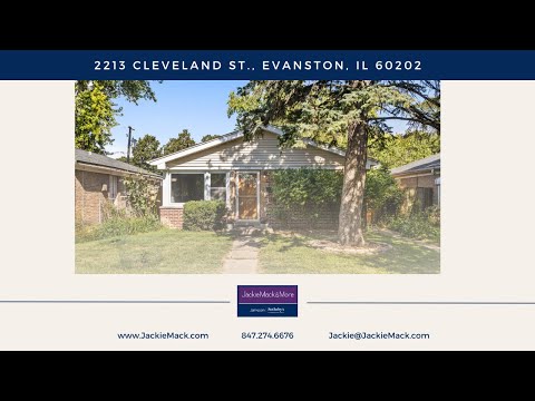 2213 Cleveland St., Evanston, IL home video tour