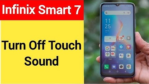 How to turn off touch sound, Infinix Smart 7 me touch vibration kaise off kare