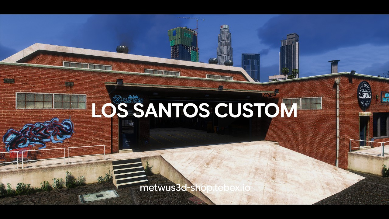 Ls Customs Map GTA 5 | FiveM Maps | Los Santos Custom | MLO Interior - YouTube