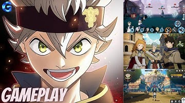Black Clover Mobile - Gameplay Walkthrough - Intro & Tutorial (iOS, Android)