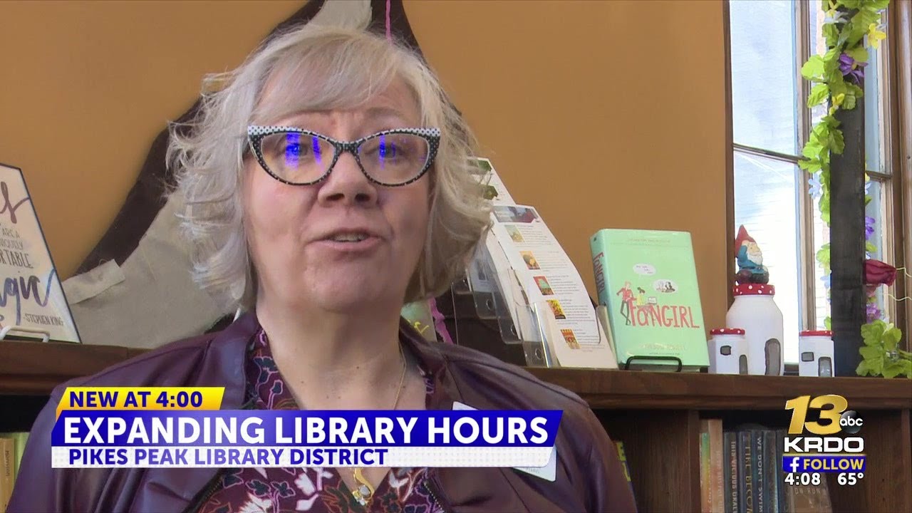 Pikes Peak Library is expanding their hours at multiple locations YouTube