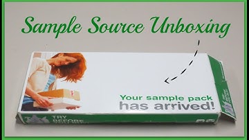 SampleSource Unboxing Fall 2016 Box - Free Samples!