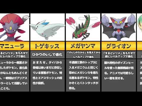 ダイヤモンド パールで新たに進化先をもらったポケモンまとめ動画 ダイパリメイク ポケモン ダイヤモンドパール Youtube