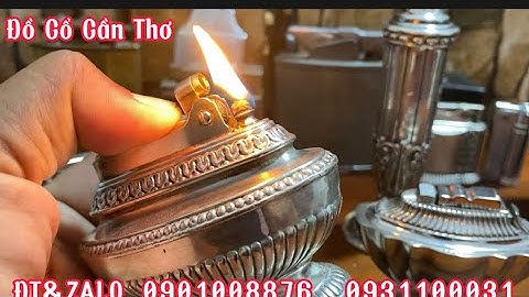 🔴🔴Bật lửa cổ _ Bật lửa xăng _ Bật lửa Ronson#đồcổcầnthơ #batluadocla #bậtluaco